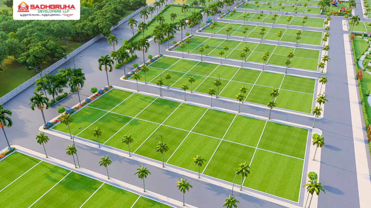 Vizag Plots for Sale Aerial View