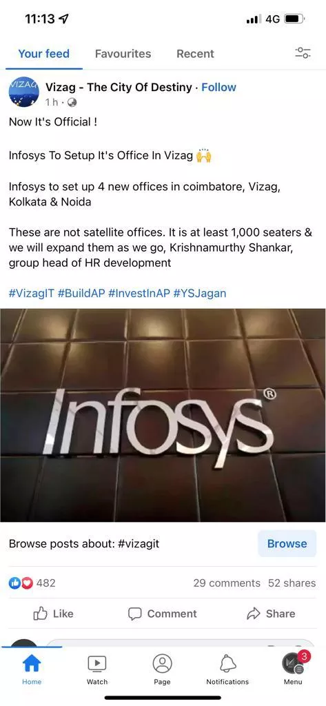 Infosys Vizag
